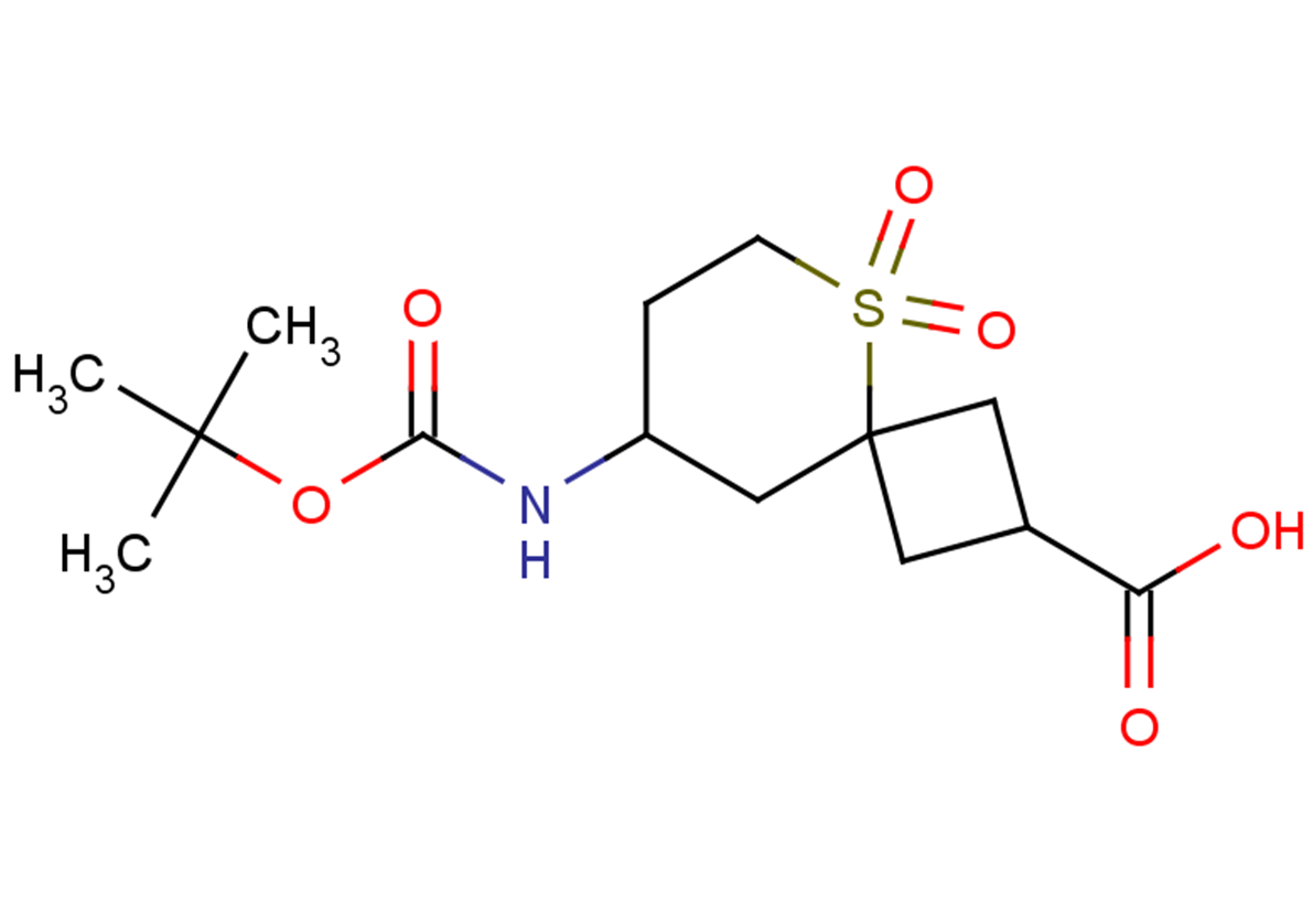 8-{[(tert-butoxy)carbonyl]amino}-5,5-dioxo-5$l^{6}-thiaspiro[3.5]nonane-2-carboxylic acid