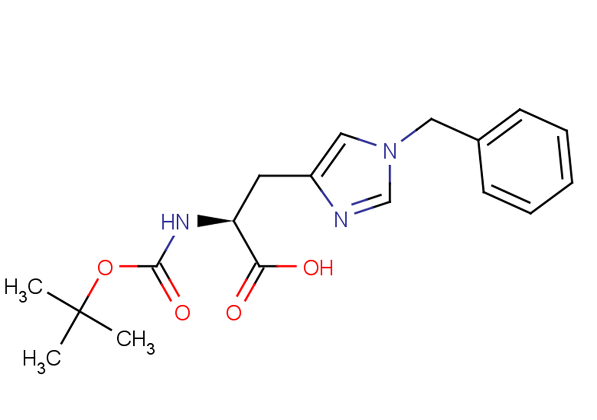 (2S)-3-(1-benzyl-1H-imidazol-4-yl)-2-{[(tert-butoxy)carbonyl]amino}propanoic acid