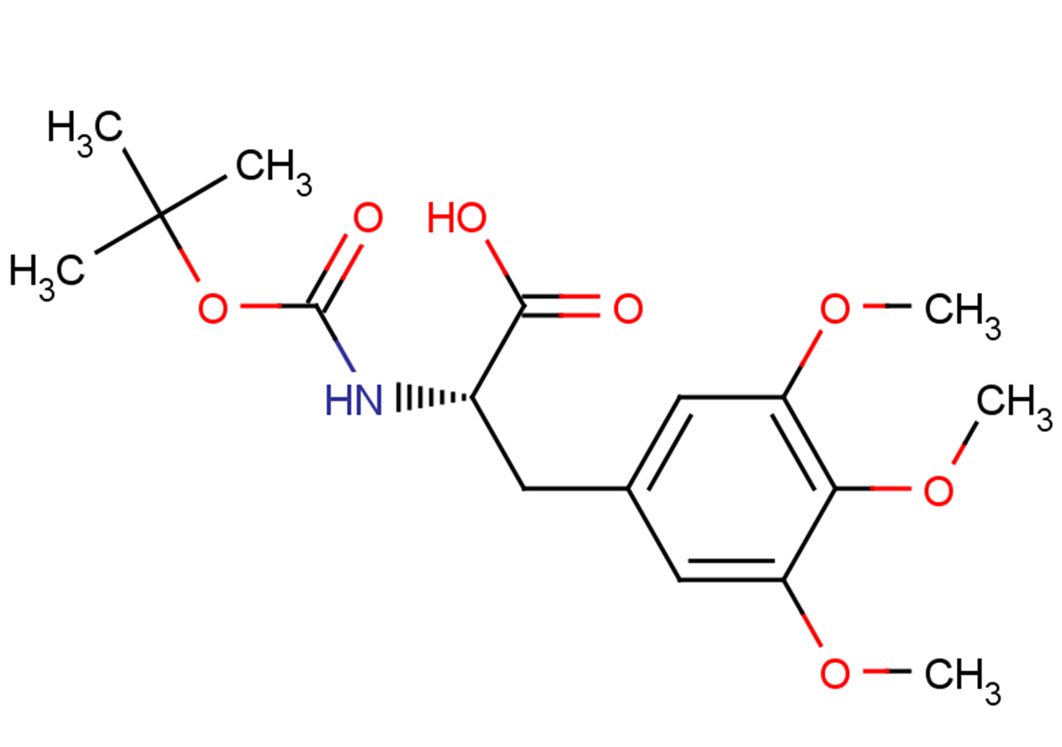 (2S)-2-{[(tert-butoxy)carbonyl]amino}-3-(3,4,5-trimethoxyphenyl)propanoic acid