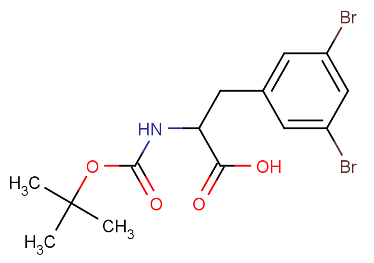 2-{[(tert-butoxy)carbonyl]amino}-3-(3,5-dibromophenyl)propanoic acid