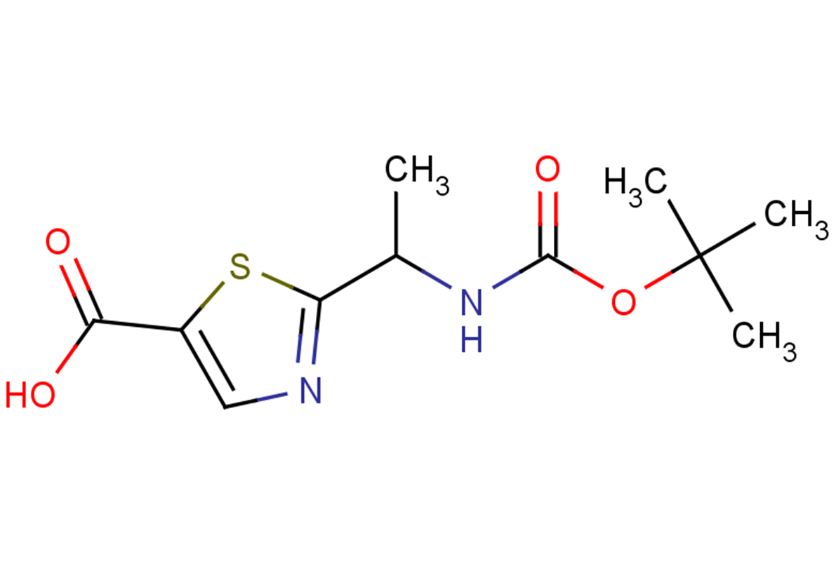 2-(1-{[(tert-butoxy)carbonyl]amino}ethyl)-1,3-thiazole-5-carboxylic acid