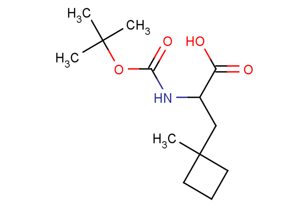 2-{[(tert-butoxy)carbonyl]amino}-3-(1-methylcyclobutyl)propanoic acid