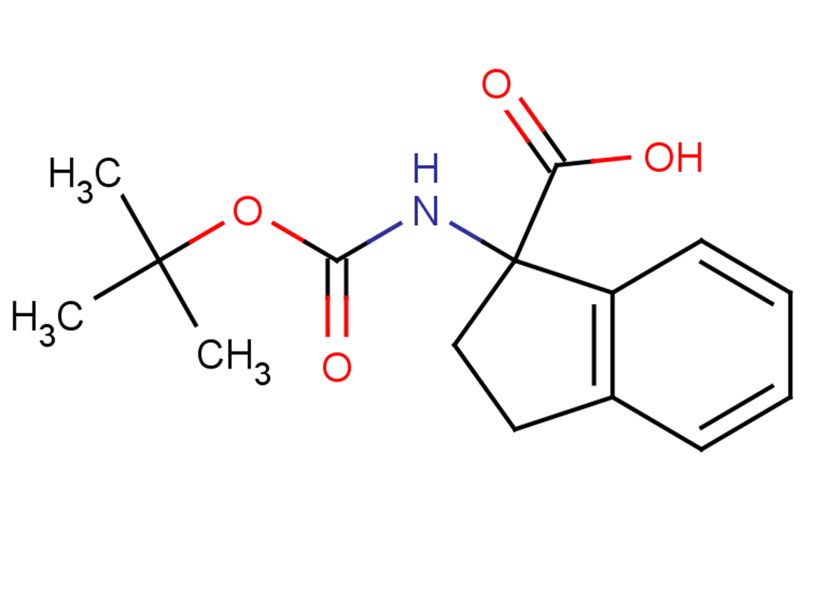 1-{[(tert-butoxy)carbonyl]amino}-2,3-dihydro-1H-indene-1-carboxylic acid