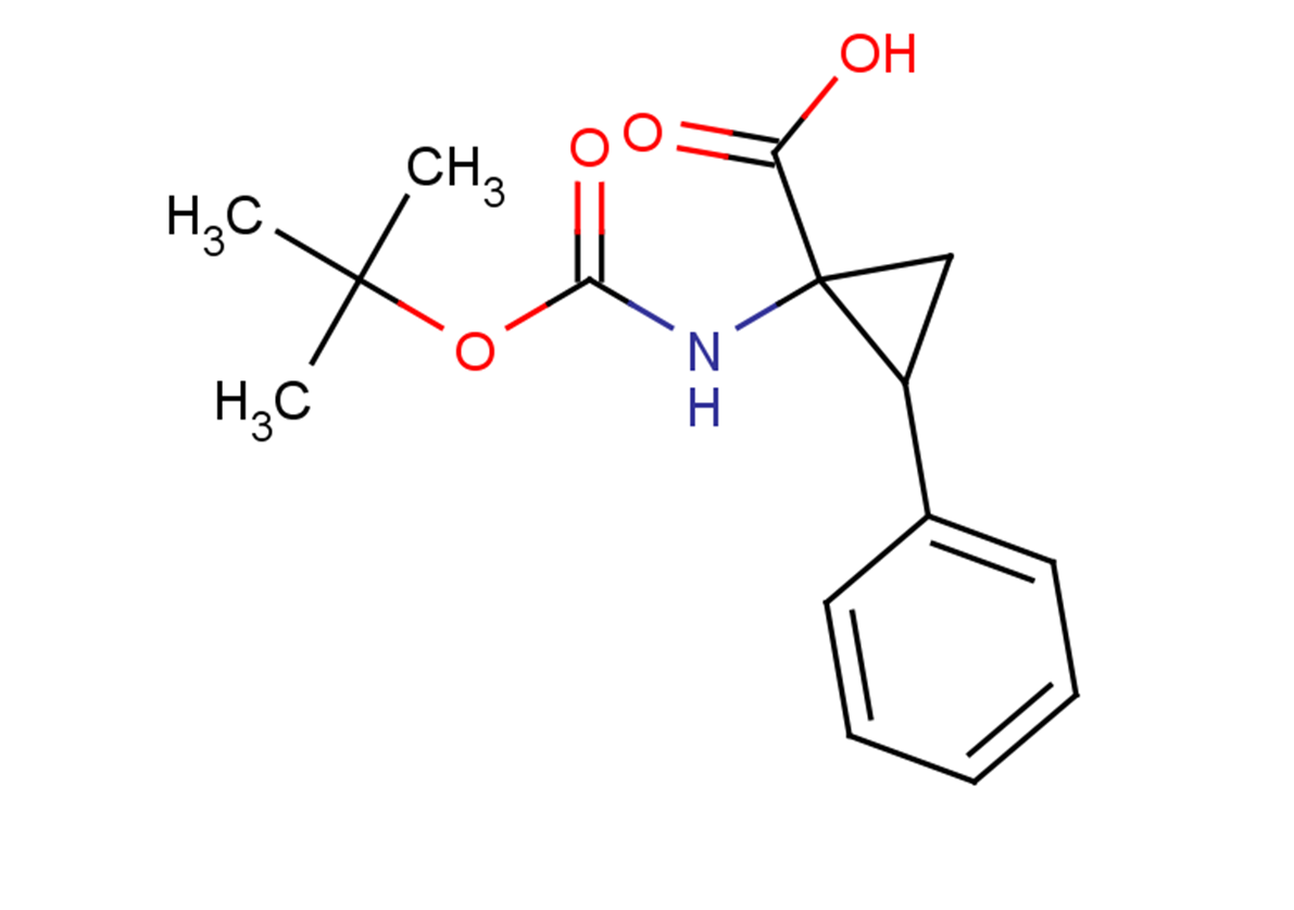 1-{[(tert-butoxy)carbonyl]amino}-2-phenylcyclopropane-1-carboxylic acid