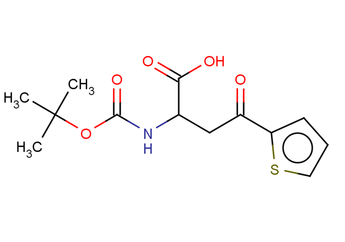 2-{[(tert-butoxy)carbonyl]amino}-4-oxo-4-(thiophen-2-yl)butanoic acid