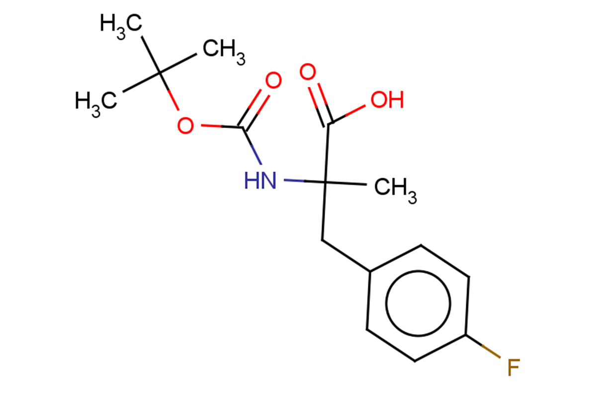 2-{[(tert-butoxy)carbonyl]amino}-3-(4-fluorophenyl)-2-methylpropanoic acid