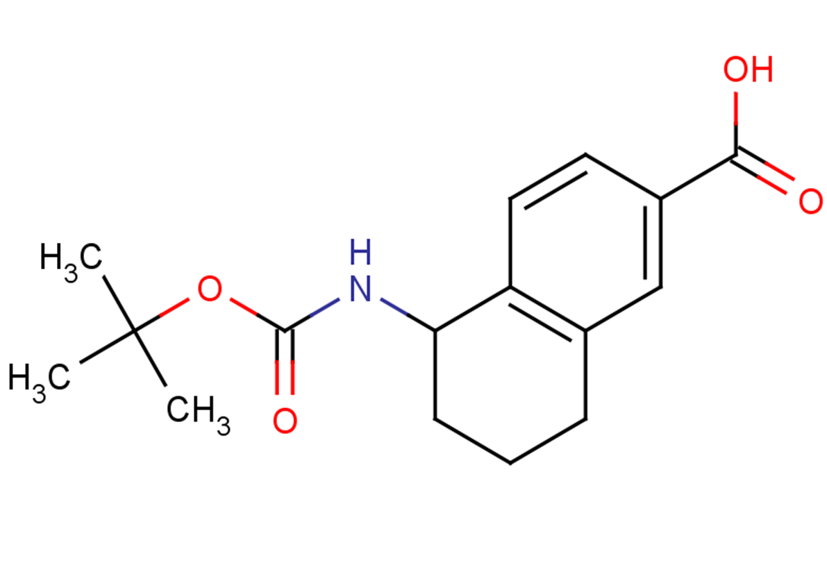 5-{[(tert-butoxy)carbonyl]amino}-5,6,7,8-tetrahydronaphthalene-2-carboxylic acid