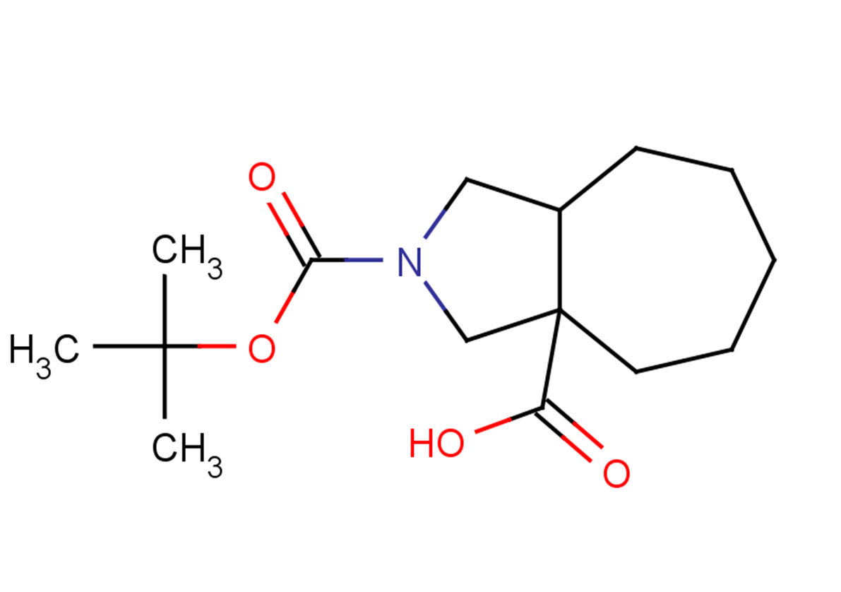 2-[(tert-butoxy)carbonyl]-decahydrocyclohepta[c]pyrrole-3a-carboxylic acid