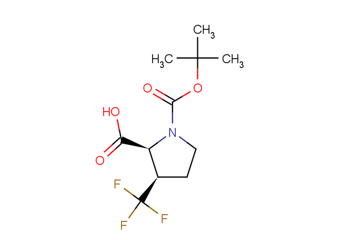 (2S,3R)-1-[(tert-butoxy)carbonyl]-3-(trifluoromethyl)pyrrolidine-2-carboxylic acid
