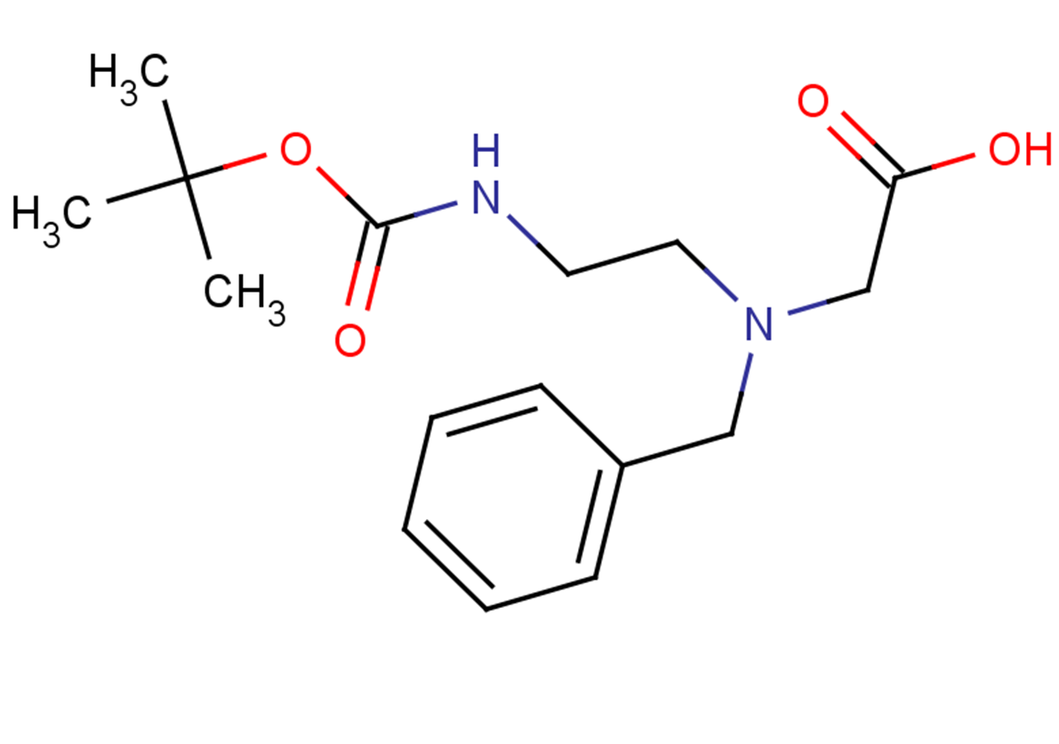 2-[benzyl(2-{[(tert-butoxy)carbonyl]amino}ethyl)amino]acetic acid