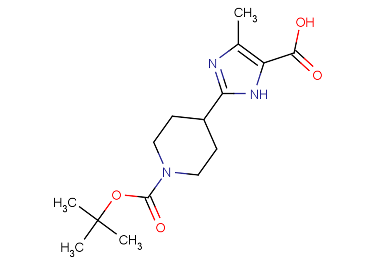 2-{1-[(tert-butoxy)carbonyl]piperidin-4-yl}-4-methyl-1H-imidazole-5-carboxylic acid