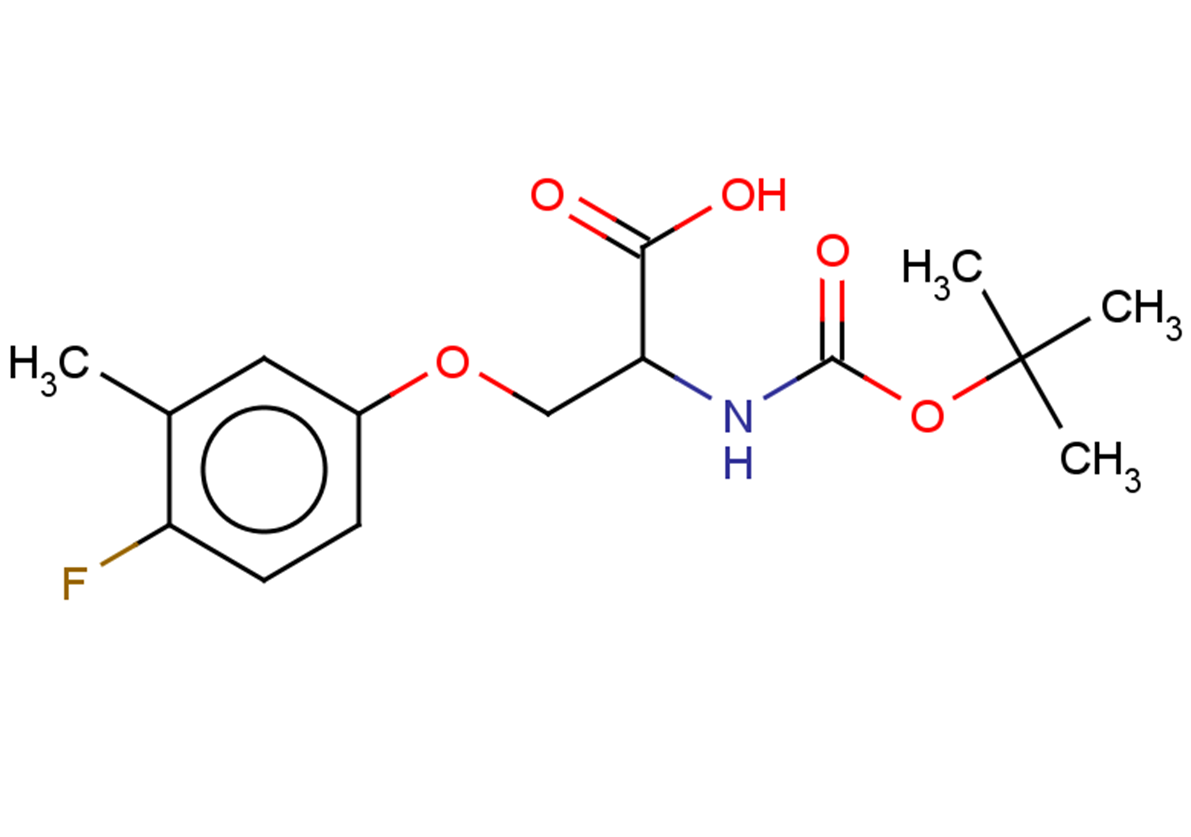 2-{[(tert-butoxy)carbonyl]amino}-3-(4-fluoro-3-methylphenoxy)propanoic acid