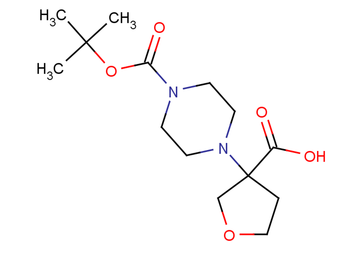 3-{4-[(tert-butoxy)carbonyl]piperazin-1-yl}oxolane-3-carboxylic acid