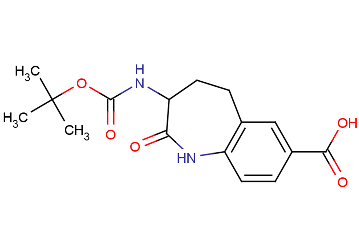 3-{[(tert-butoxy)carbonyl]amino}-2-oxo-2,3,4,5-tetrahydro-1H-1-benzazepine-7-carboxylic acid