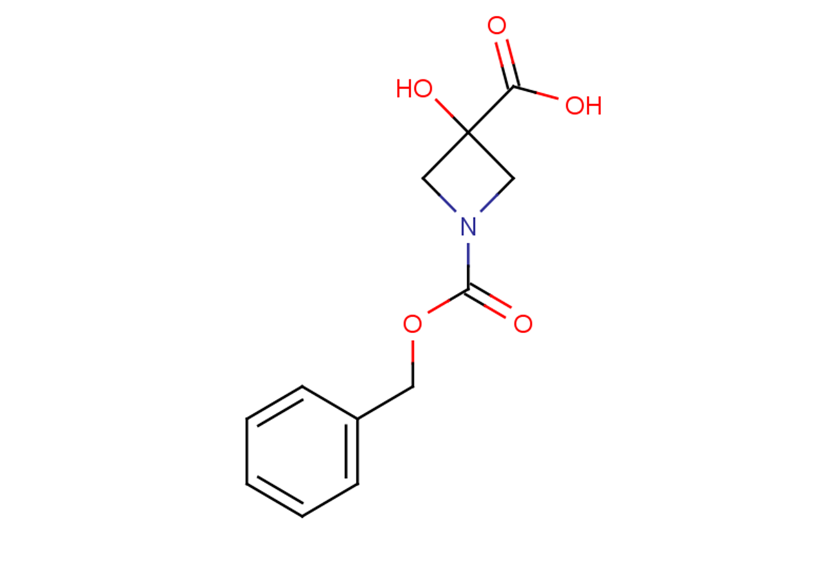1-[(benzyloxy)carbonyl]-3-hydroxyazetidine-3-carboxylic acid