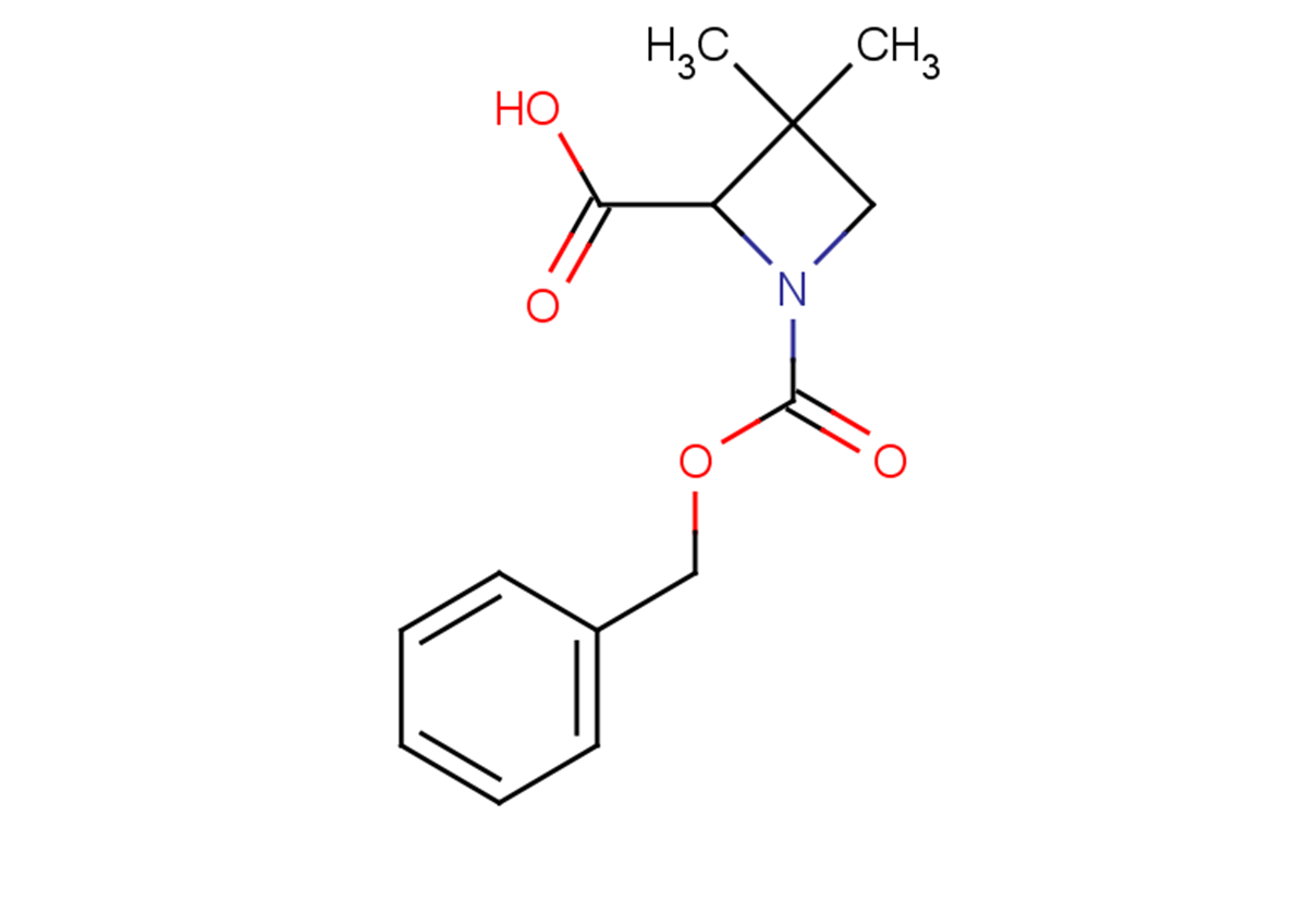 1-[(benzyloxy)carbonyl]-3,3-dimethylazetidine-2-carboxylic acid