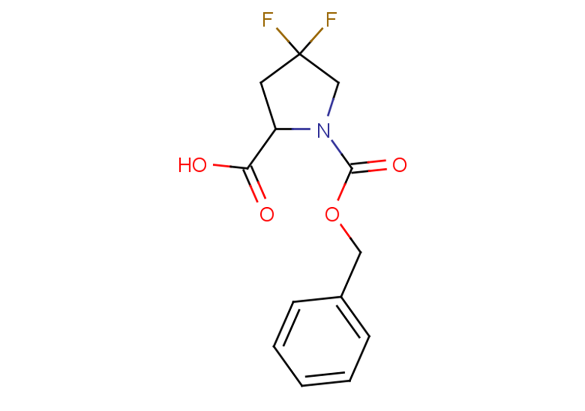 1-[(benzyloxy)carbonyl]-4,4-difluoropyrrolidine-2-carboxylic acid