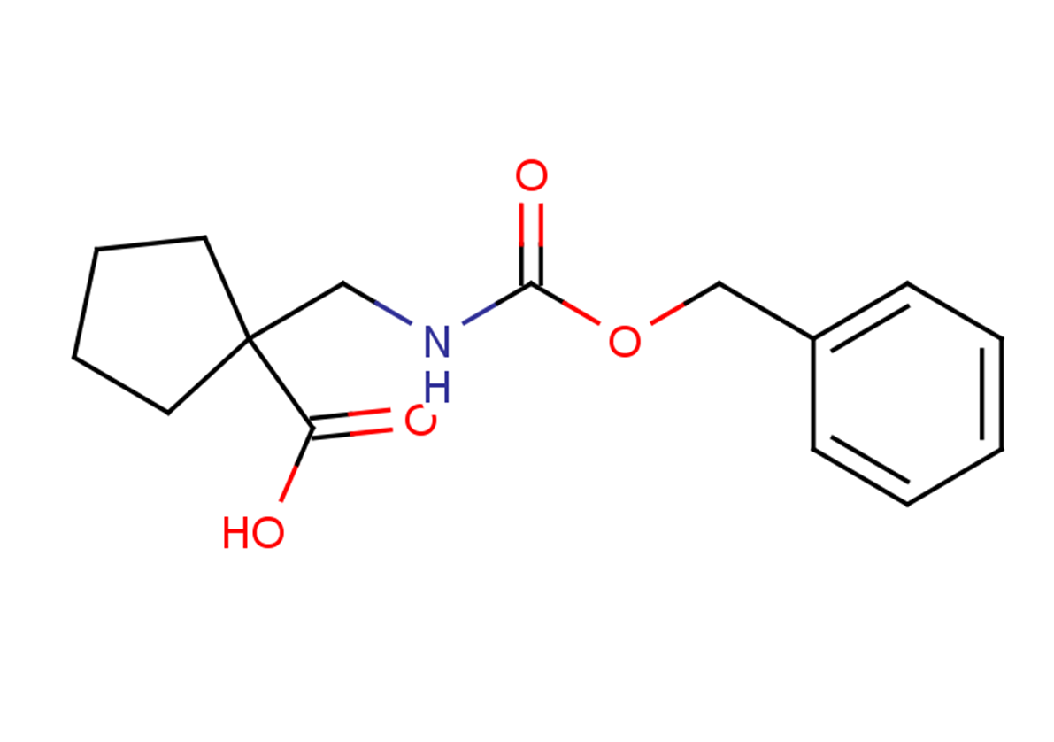 1-({[(benzyloxy)carbonyl]amino}methyl)cyclopentane-1-carboxylic acid