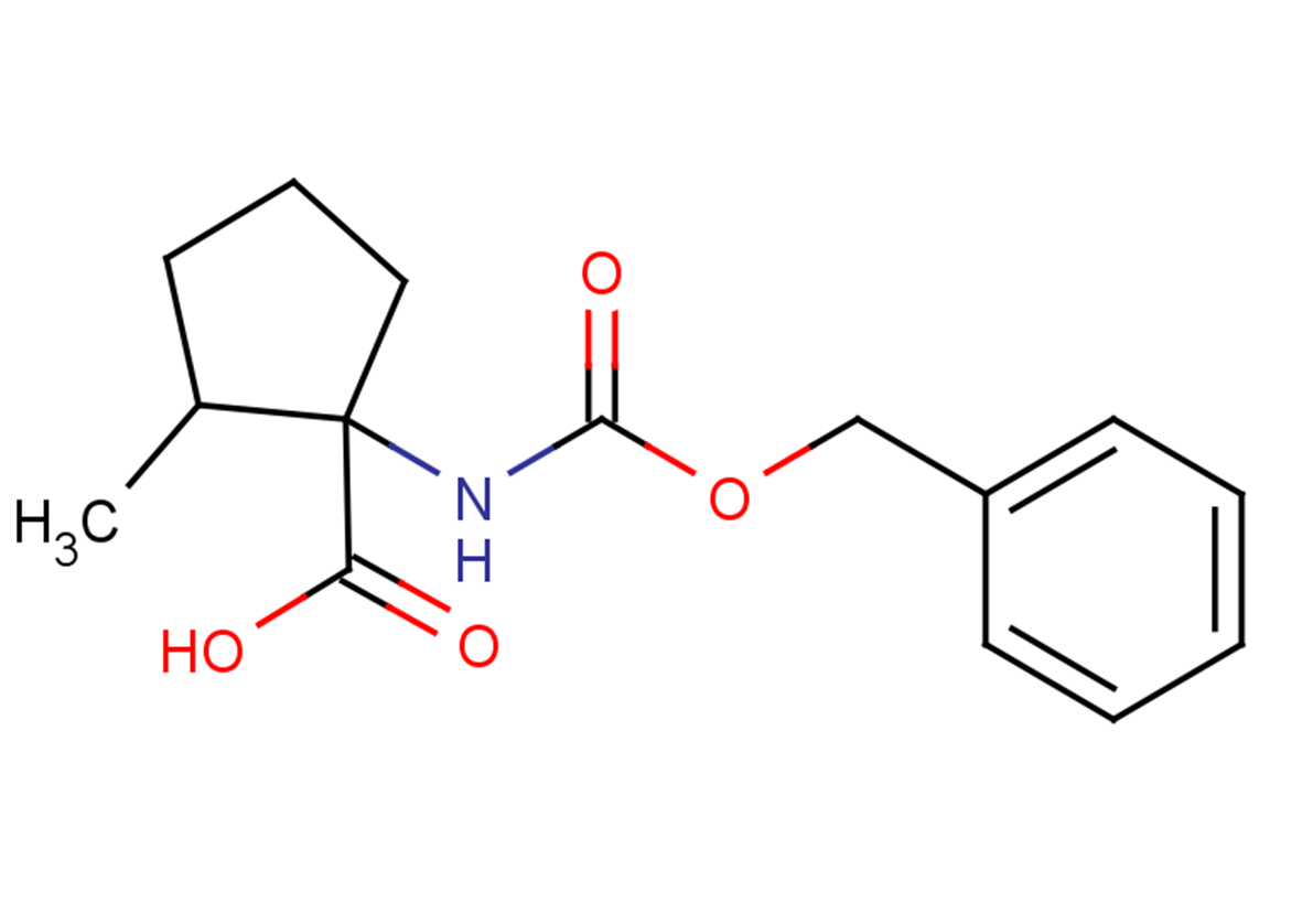 1-{[(benzyloxy)carbonyl]amino}-2-methylcyclopentane-1-carboxylic acid
