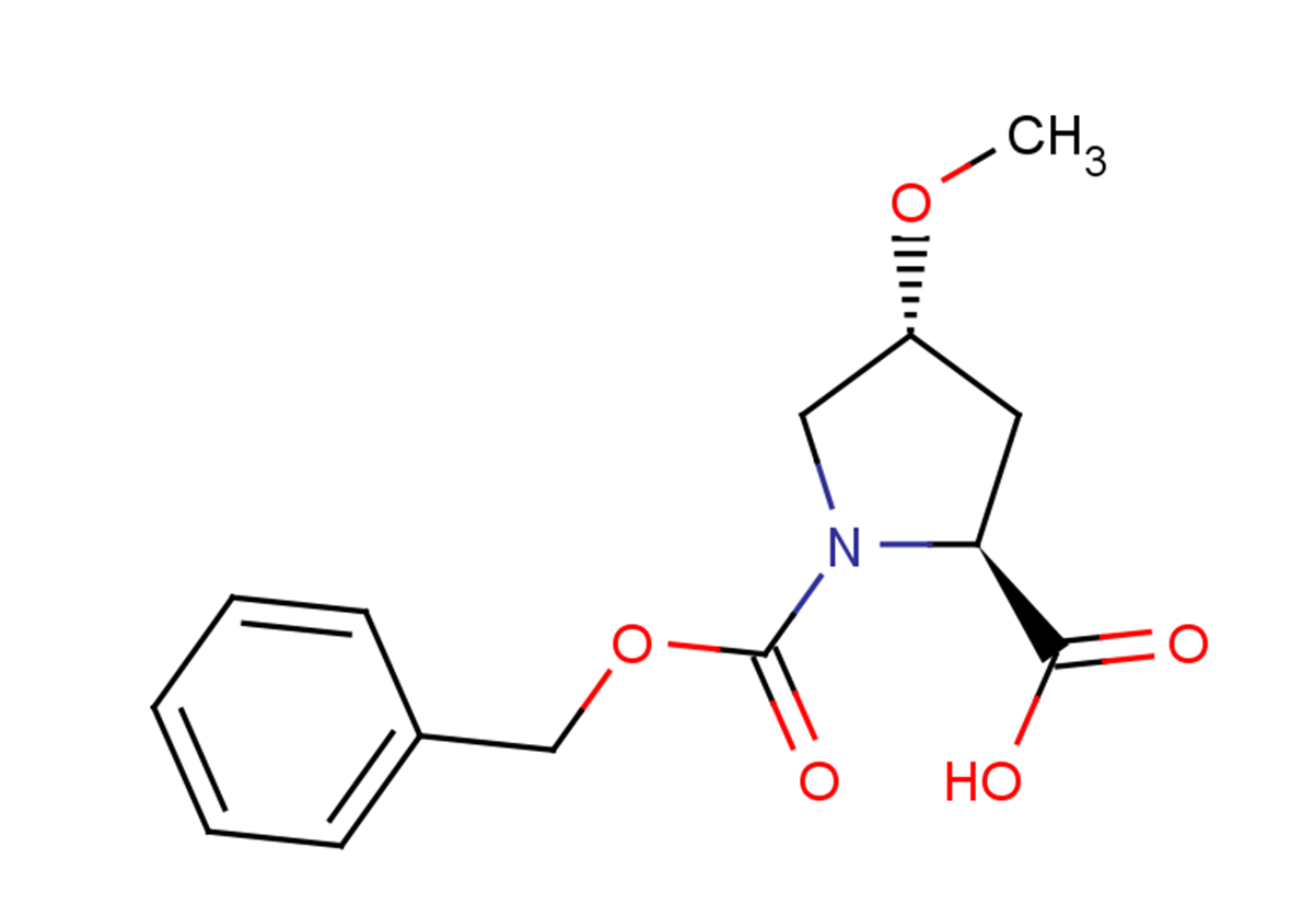 (2S,4R)-1-[(benzyloxy)carbonyl]-4-methoxypyrrolidine-2-carboxylic acid