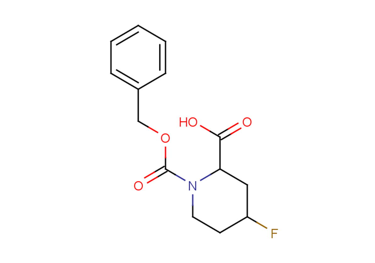 1-[(benzyloxy)carbonyl]-4-fluoropiperidine-2-carboxylic acid