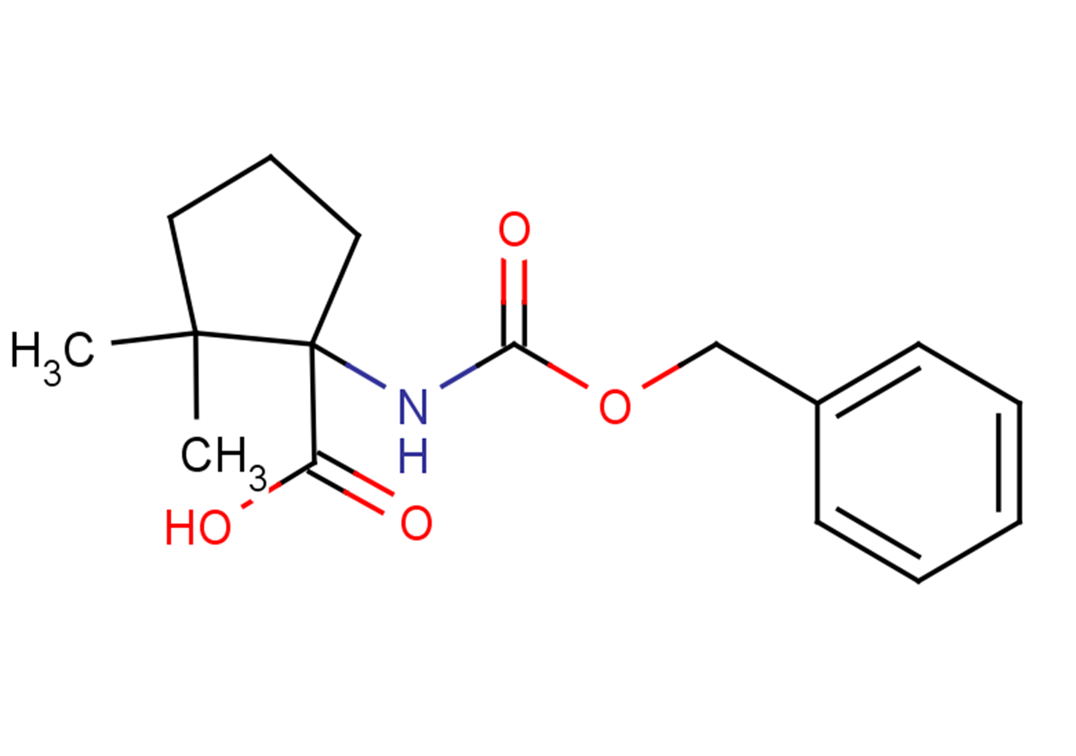 1-{[(benzyloxy)carbonyl]amino}-2,2-dimethylcyclopentane-1-carboxylic acid