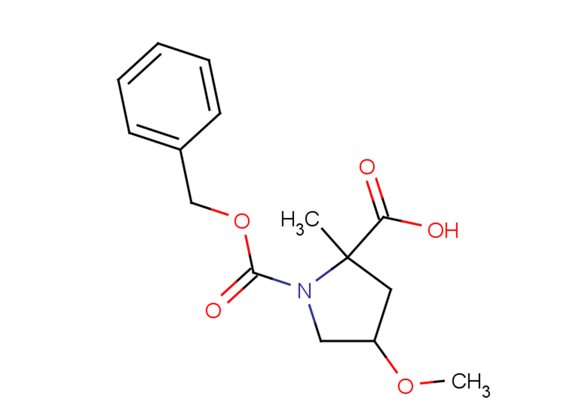 1-[(benzyloxy)carbonyl]-4-methoxy-2-methylpyrrolidine-2-carboxylic acid