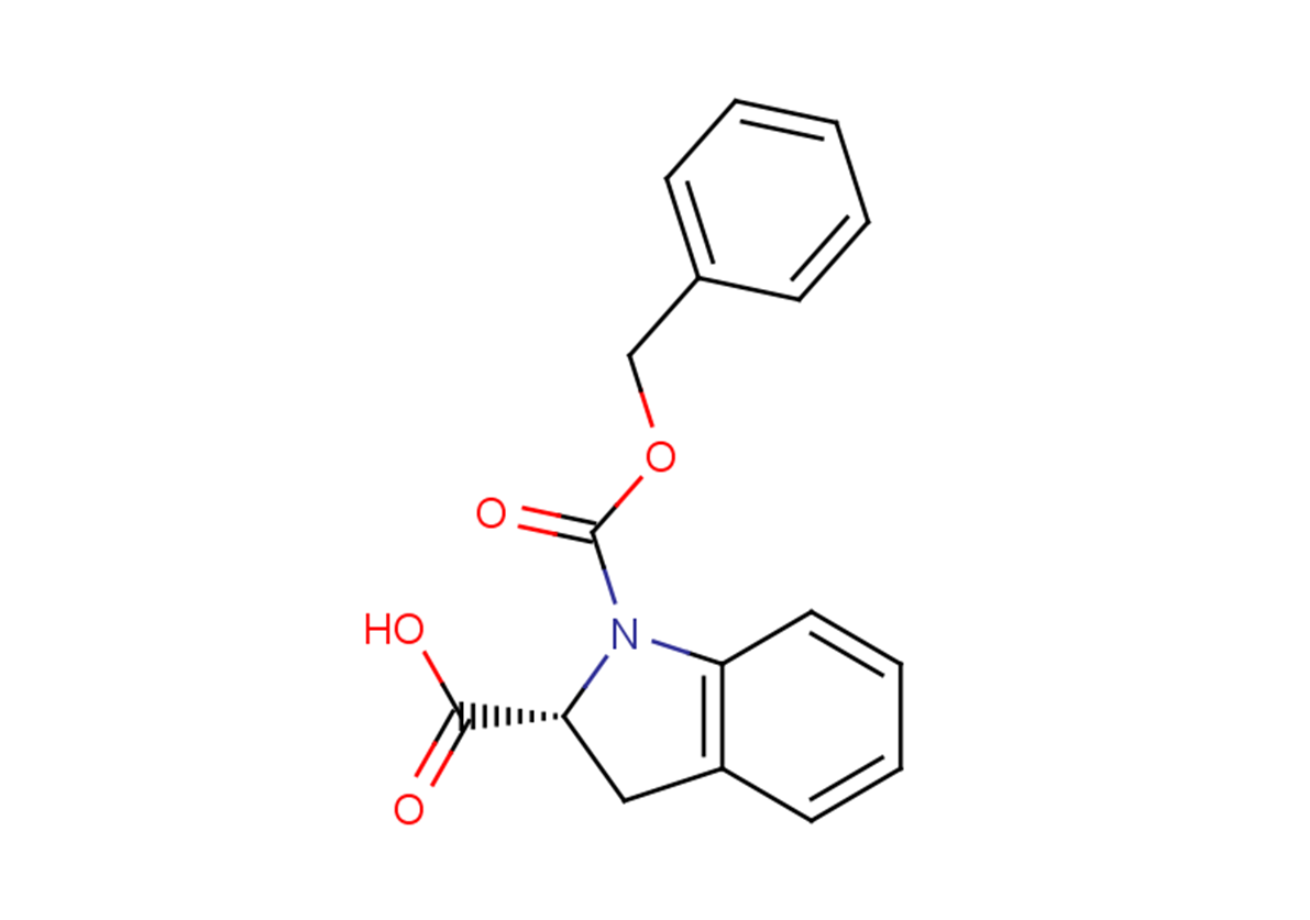 (2R)-1-[(benzyloxy)carbonyl]-2,3-dihydro-1H-indole-2-carboxylic acid
