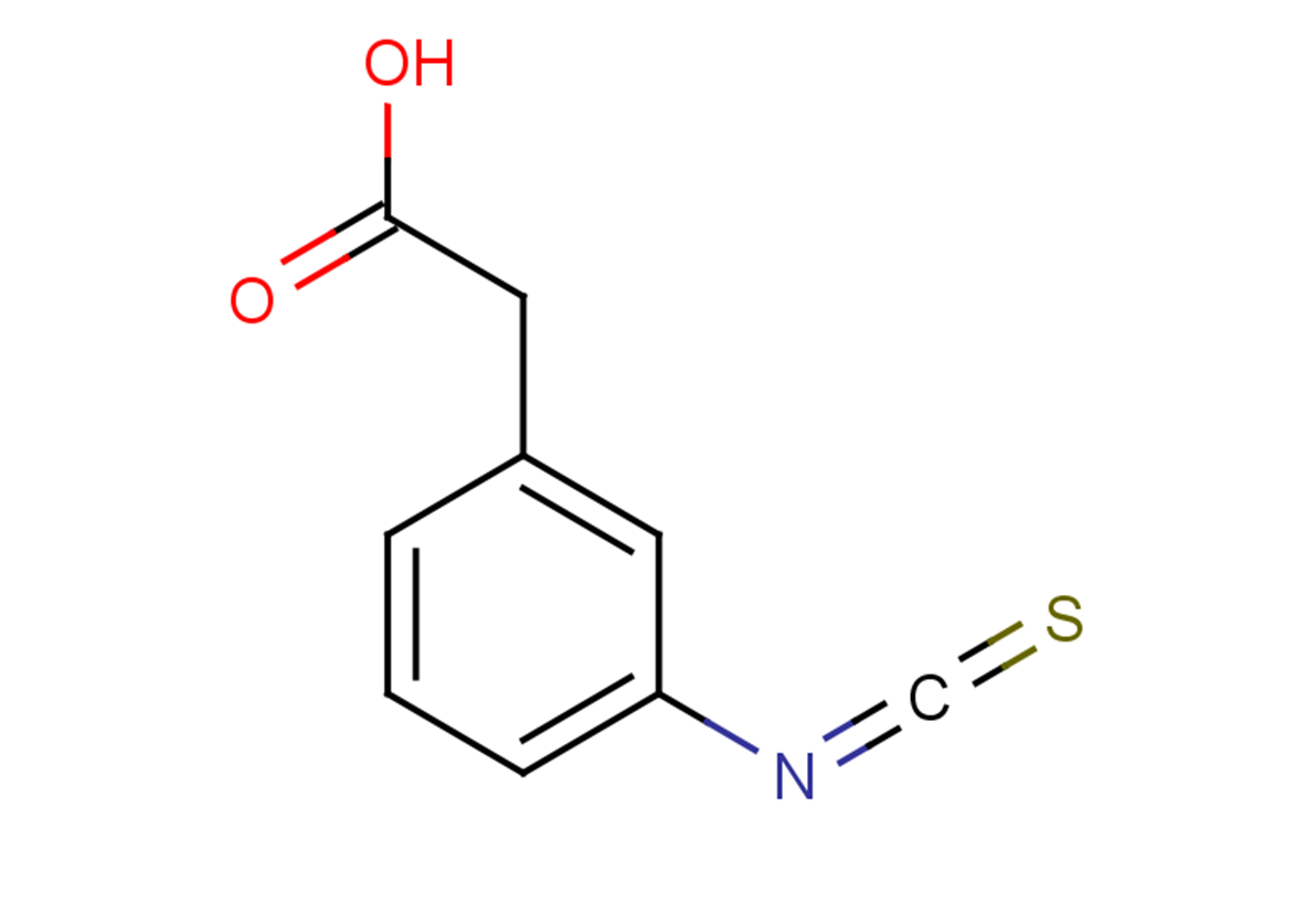 2-(3-isothiocyanatophenyl)acetic acid