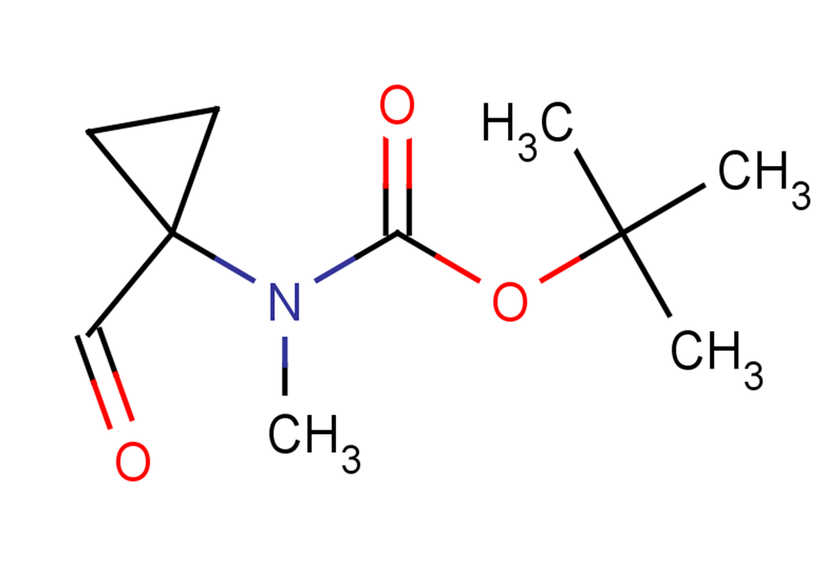 tert-butyl N-(1-formylcyclopropyl)-N-methylcarbamate