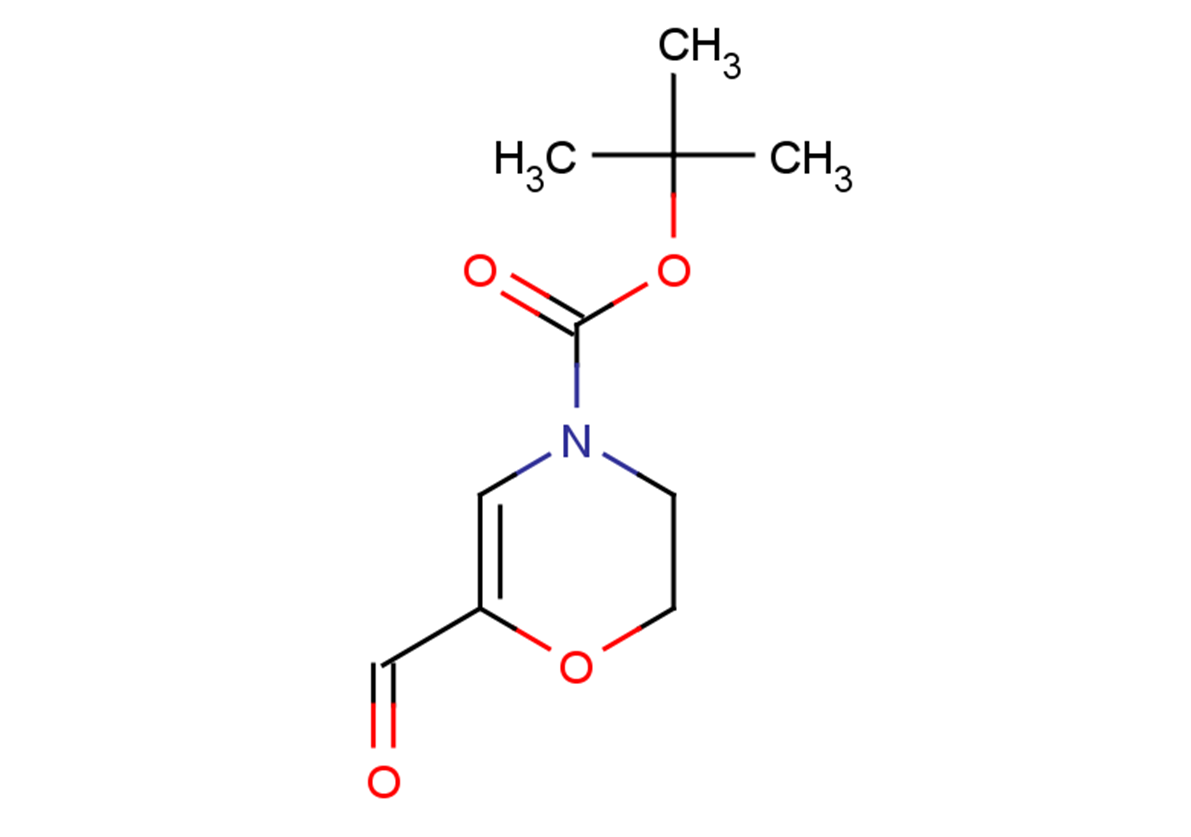 tert-butyl 6-formyl-3,4-dihydro-2H-oxazine-4-carboxylate
