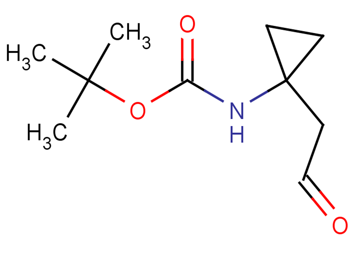 tert-butyl N-[1-(2-oxoethyl)cyclopropyl]carbamate
