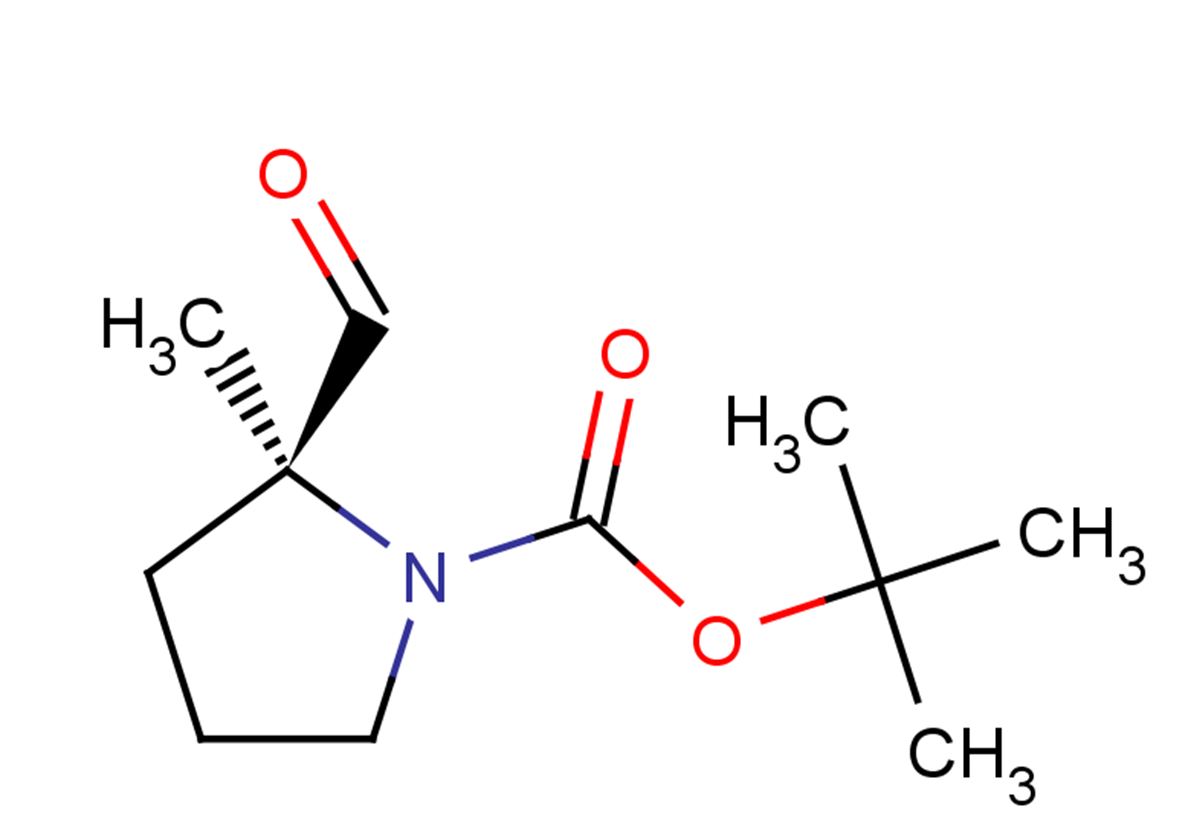 tert-butyl (2S)-2-formyl-2-methylpyrrolidine-1-carboxylate