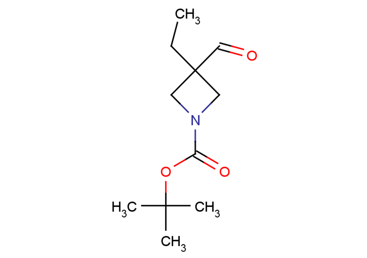 tert-butyl 3-ethyl-3-formylazetidine-1-carboxylate