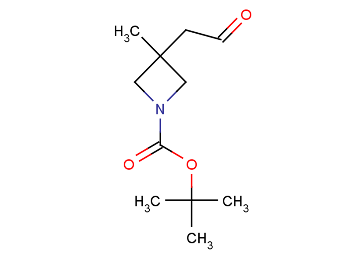 tert-butyl 3-methyl-3-(2-oxoethyl)azetidine-1-carboxylate