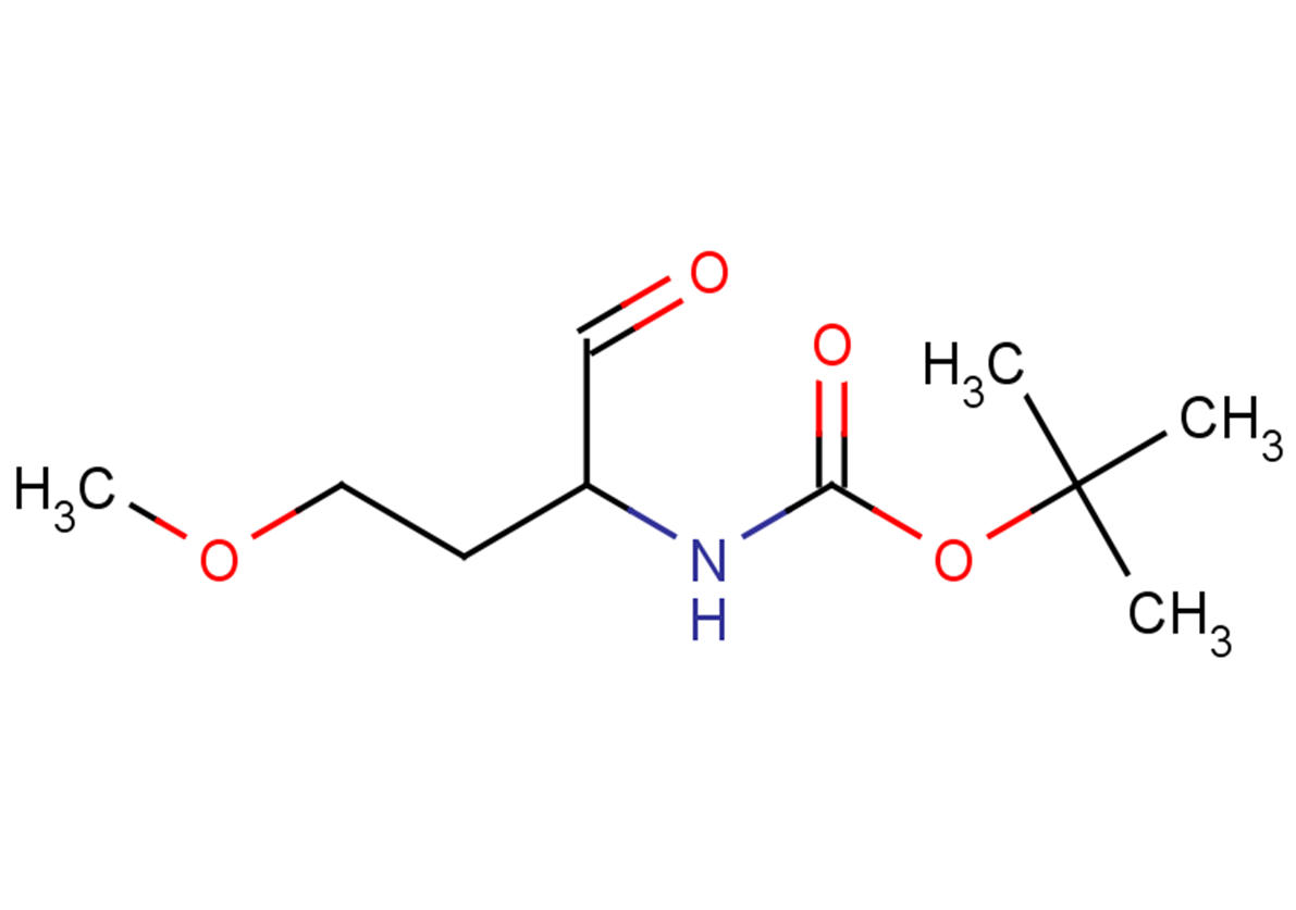 tert-butyl N-(4-methoxy-1-oxobutan-2-yl)carbamate