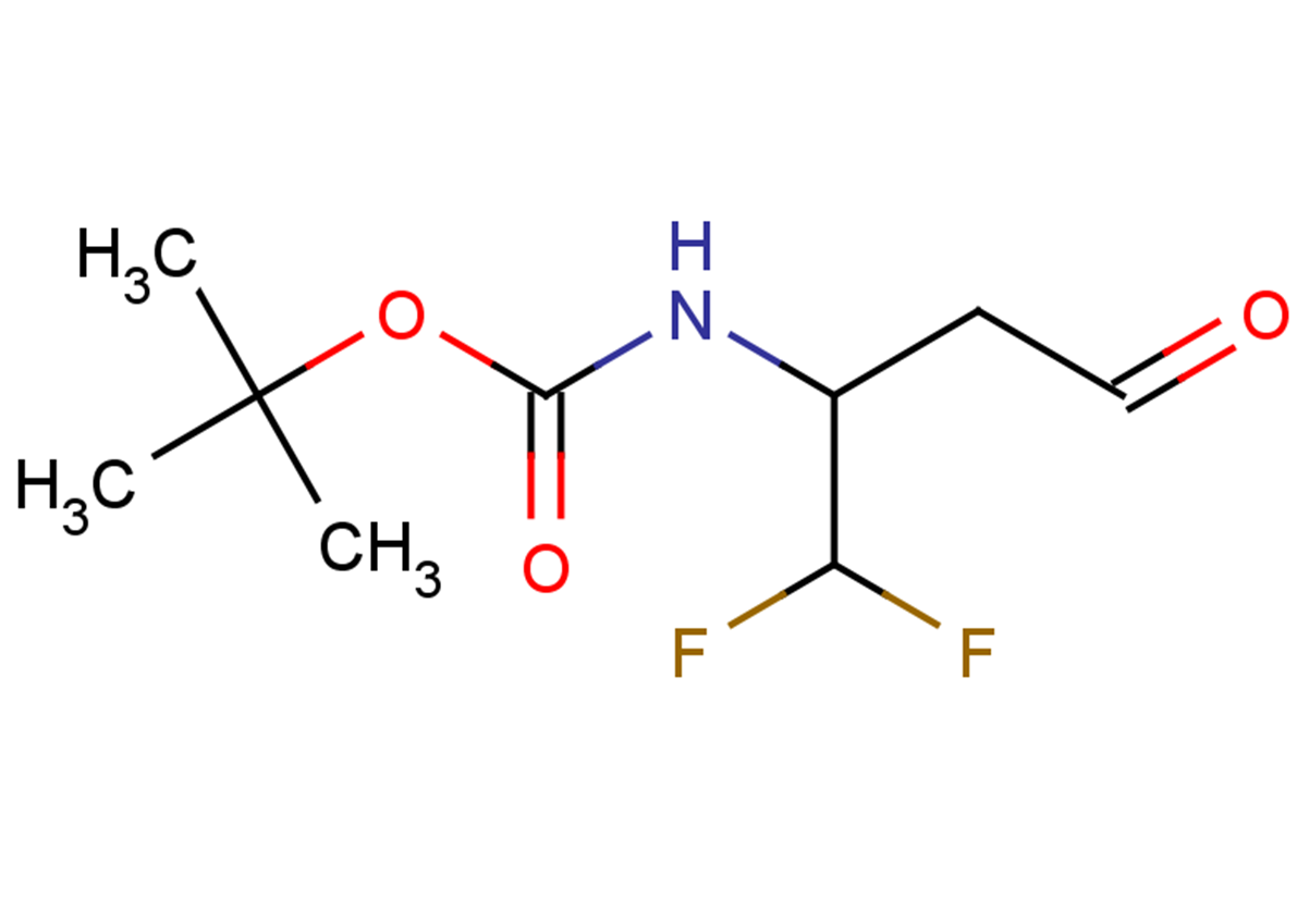 tert-butyl N-(1,1-difluoro-4-oxobutan-2-yl)carbamate