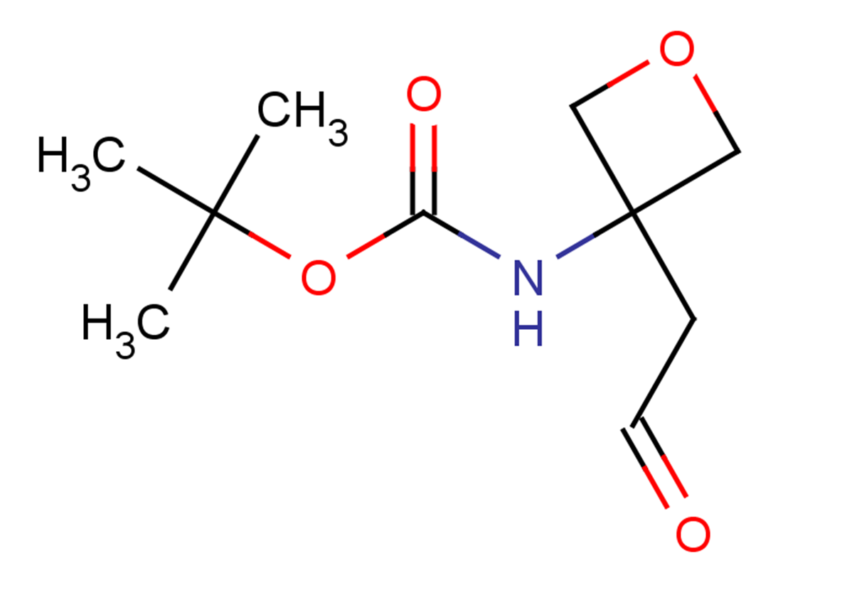 tert-butyl N-[3-(2-oxoethyl)oxetan-3-yl]carbamate