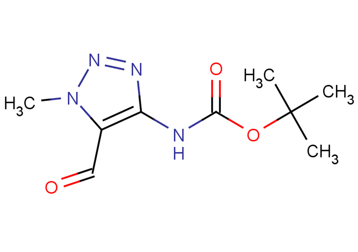 tert-butyl N-(5-formyl-1-methyl-1H-1,2,3-triazol-4-yl)carbamate
