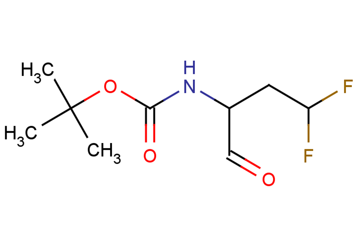 tert-butyl N-(4,4-difluoro-1-oxobutan-2-yl)carbamate