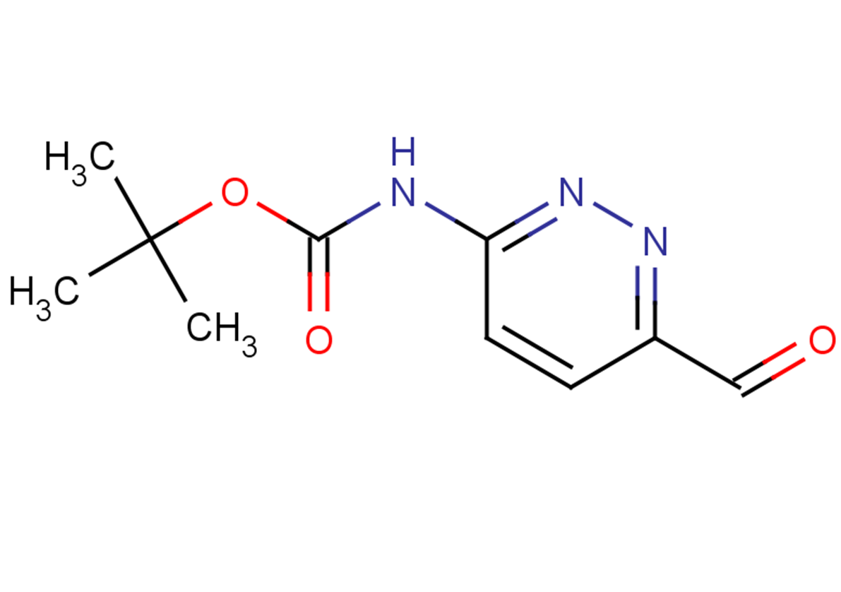 tert-butyl N-(6-formylpyridazin-3-yl)carbamate