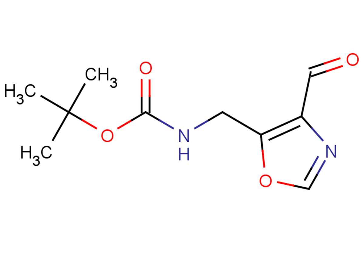 tert-butyl N-[(4-formyl-1,3-oxazol-5-yl)methyl]carbamate