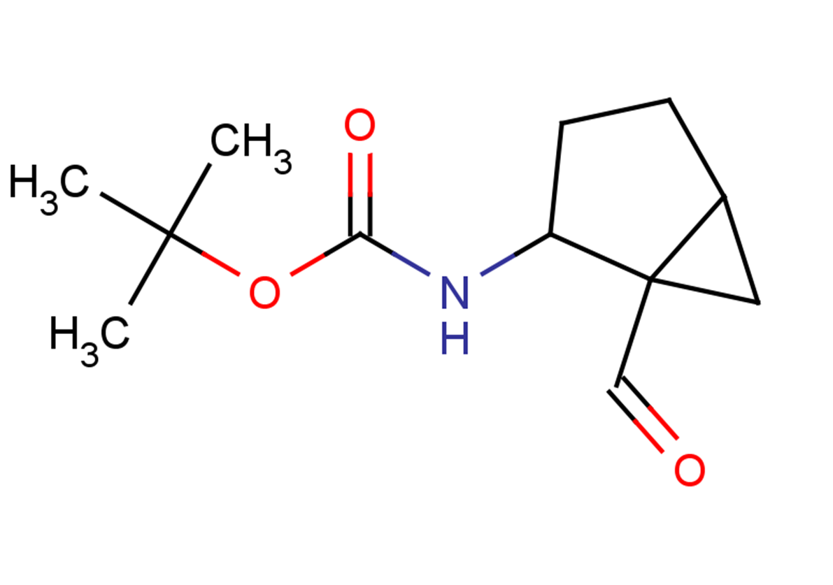 tert-butyl N-{1-formylbicyclo[3.1.0]hexan-2-yl}carbamate