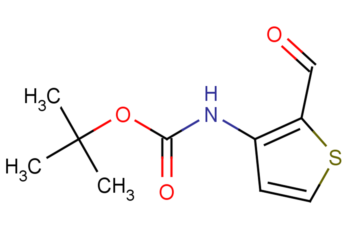 tert-butyl N-(2-formylthiophen-3-yl)carbamate
