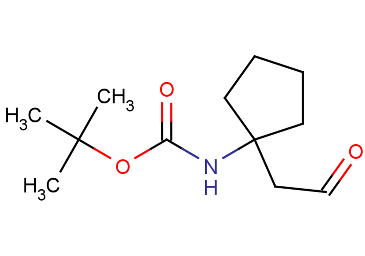tert-butyl N-[1-(2-oxoethyl)cyclopentyl]carbamate