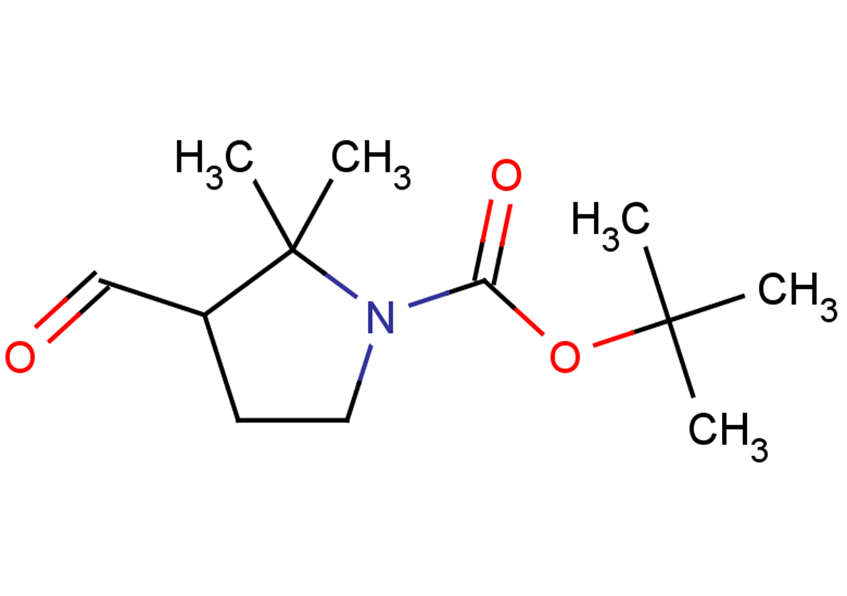 tert-butyl 3-formyl-2,2-dimethylpyrrolidine-1-carboxylate