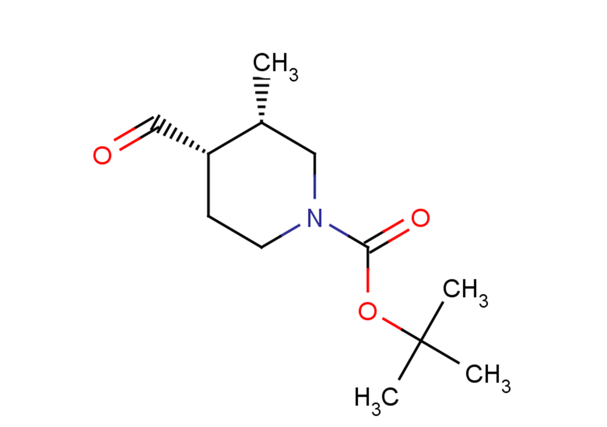 tert-butyl (3S,4S)-4-formyl-3-methylpiperidine-1-carboxylate