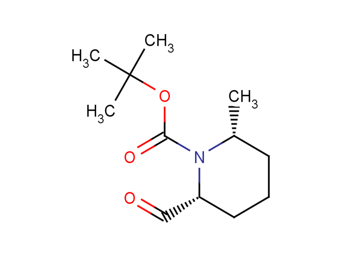 tert-butyl (2R,6R)-2-formyl-6-methylpiperidine-1-carboxylate