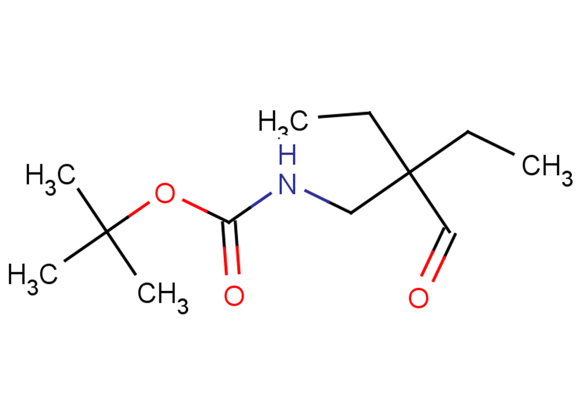 tert-butyl N-(2,2-diethyl-3-oxopropyl)carbamate
