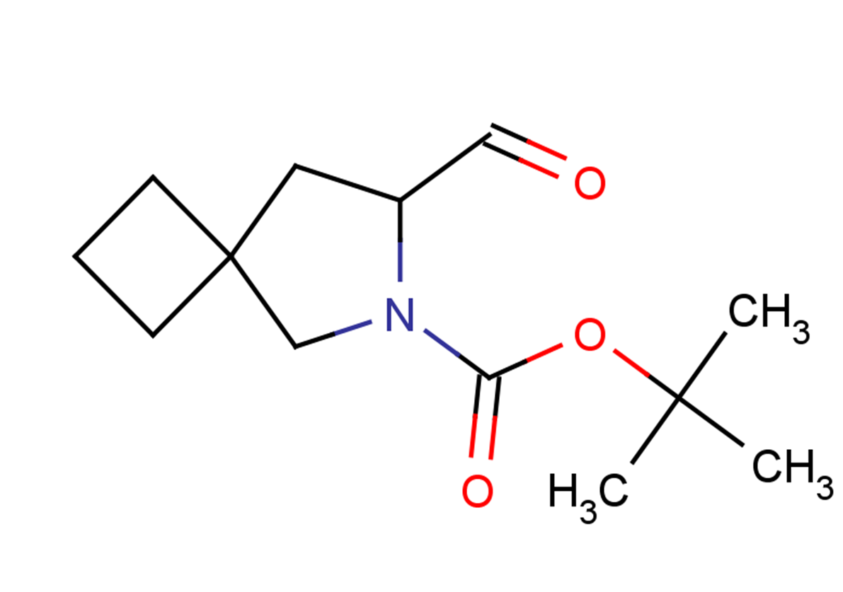 tert-butyl 7-formyl-6-azaspiro[3.4]octane-6-carboxylate